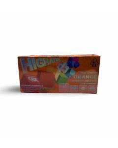 Highatus L'Orange Sour Gummies 100mg